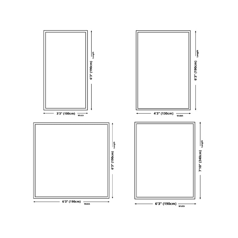 Yellow Casual Rug Polyester Pure Color Rug Washable Rug for Home Decor