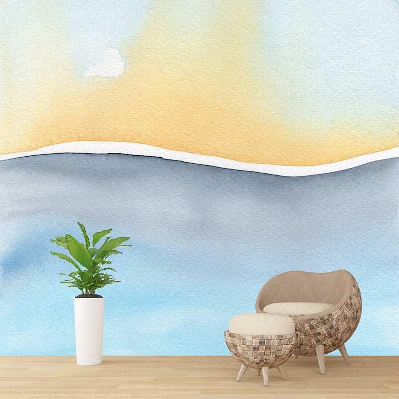 Environment Friendly Wall Mural Wallpaper Color Art Sitting Room Wall Mural