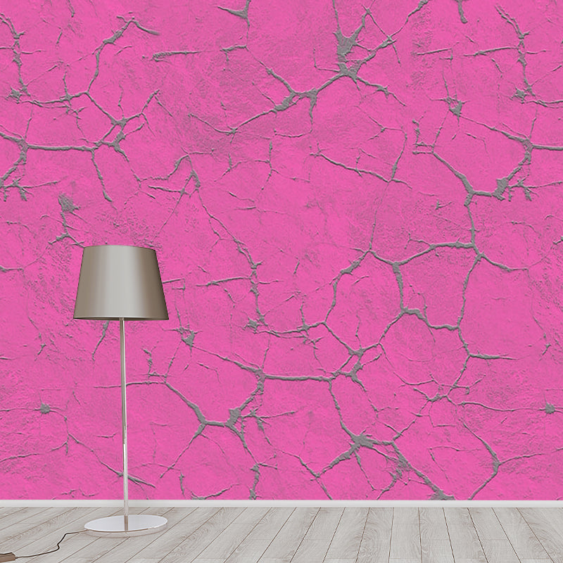 Color Art Resistant Mural Wallpaper Environment Friendly Sleeping Room Wall Mural