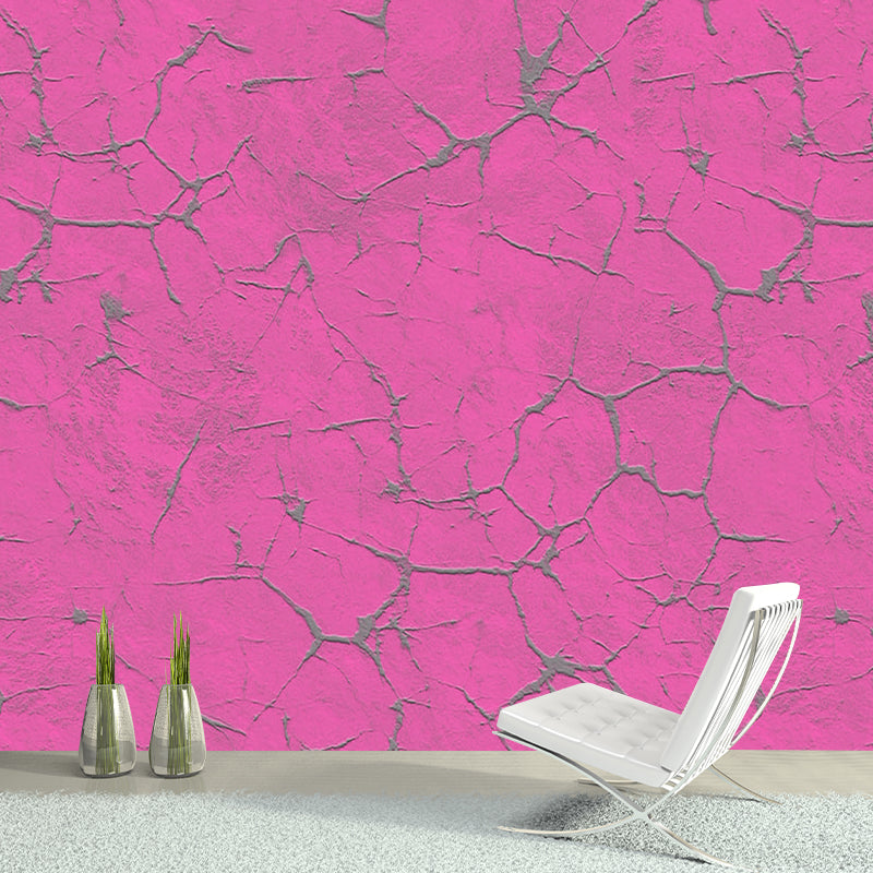 Color Art Resistant Mural Wallpaper Environment Friendly Sleeping Room Wall Mural