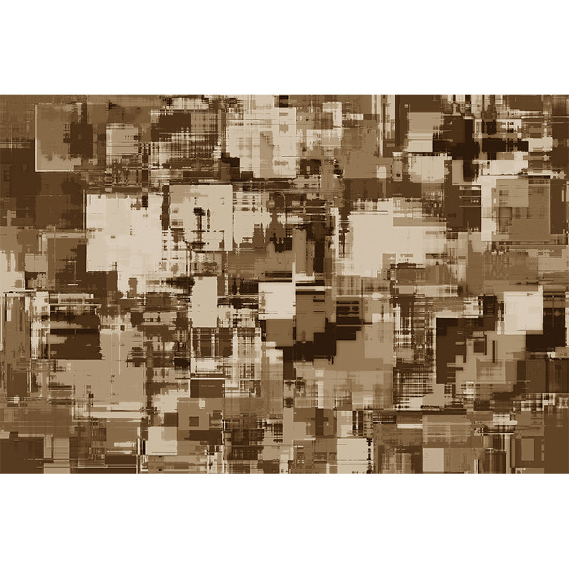 Modern Illustration Mural Wallpaper Abstract Style Environment Friendly Bedroom Wall Mural