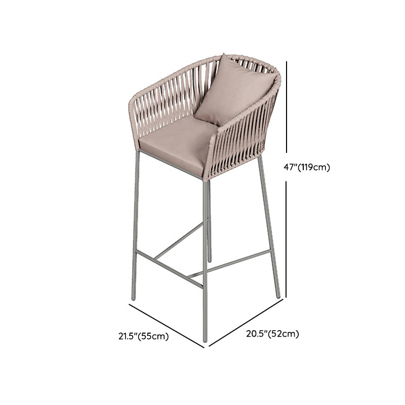 Modern Solid Wood Bar Table Set 1/3/5 Pieces Bistro Table Set for Outdoor