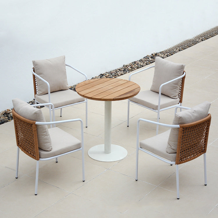 Bohemian Style Dining Table Set 1/2/5 Pieces Dining Table Set for Outdoor