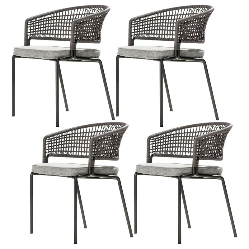 Bohemian Style Wood Dining Table Set 1/4/7/10 Pieces Dining Table Set for Outdoor