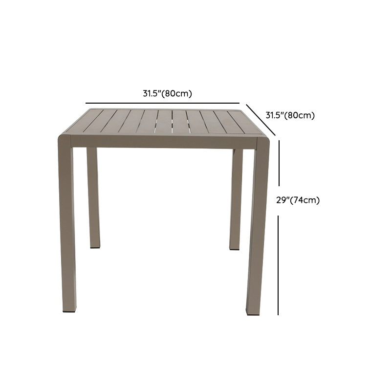 Modern Style Dining Set 1/4/5/7 Pieces Reclaimed Wood Dining Table Set for Outdoor