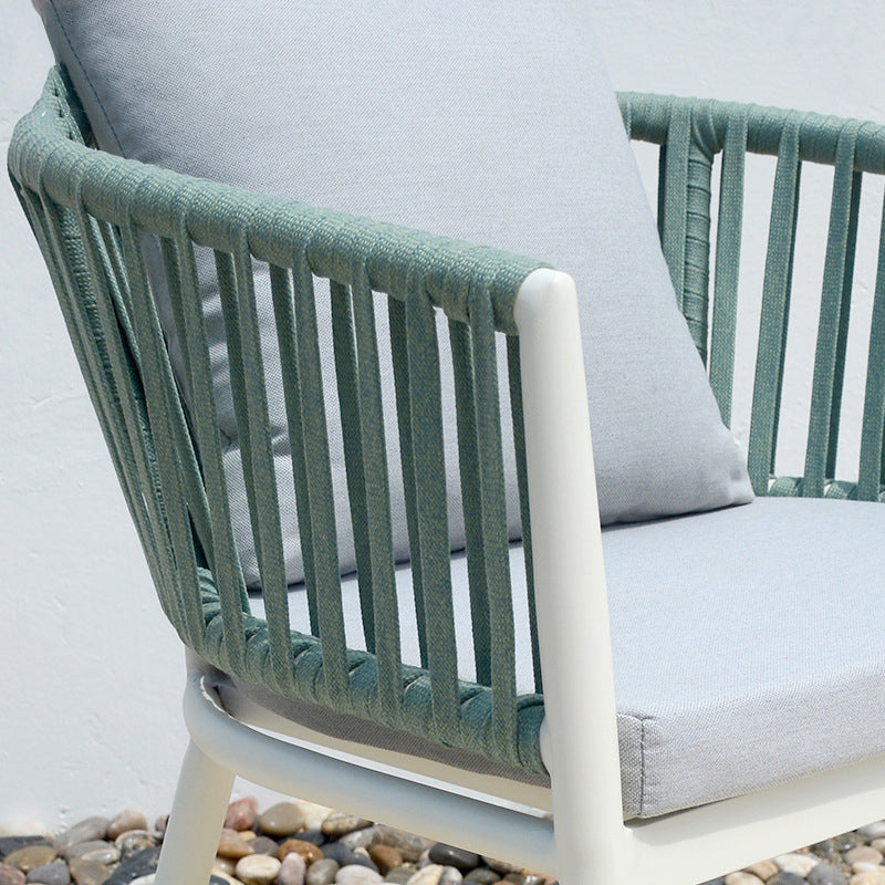 Bohemian Style 1/4/5 Pieces Dining Set Stone Dining Table Set for Outdoor