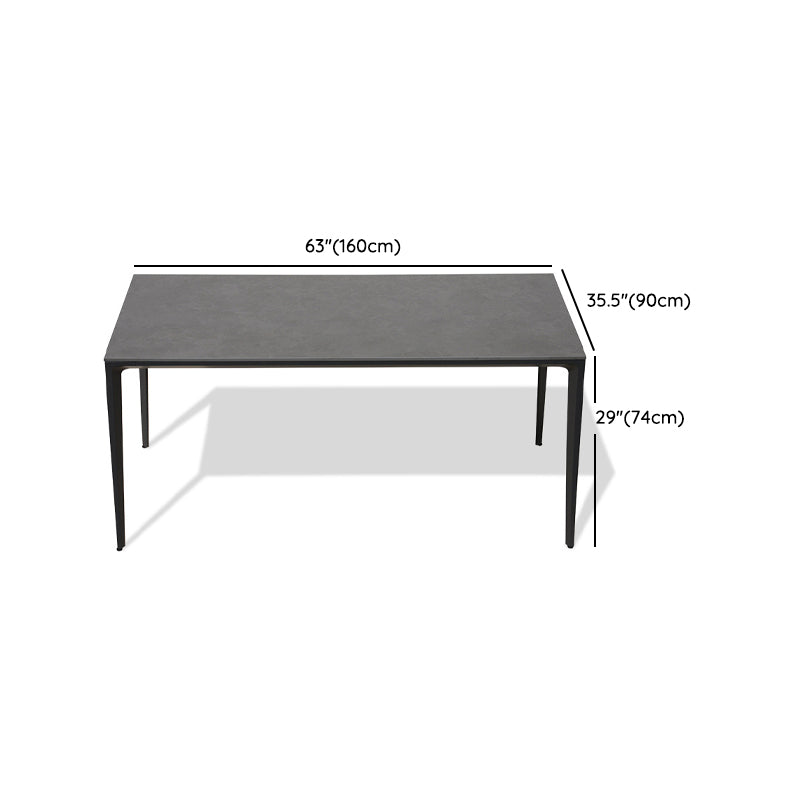 Bohemian Style 1/4/5/7 Pieces Dining Set Stone Dining Table Set for Outdoor