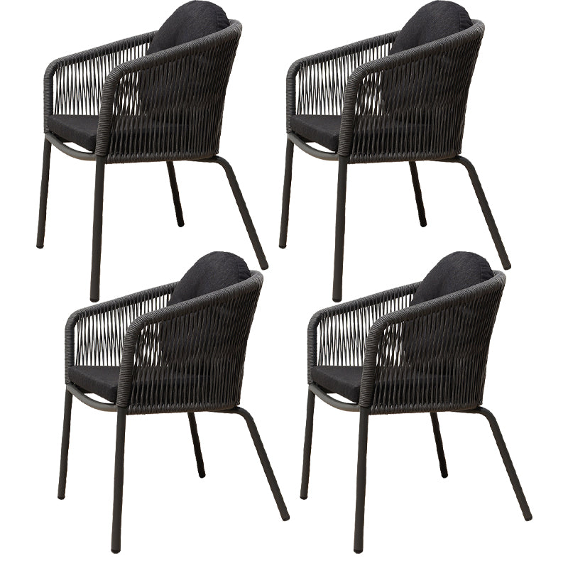 Bohemian 1/4/5 Pieces Dining Set Stone Dining Table Set for Outdoor