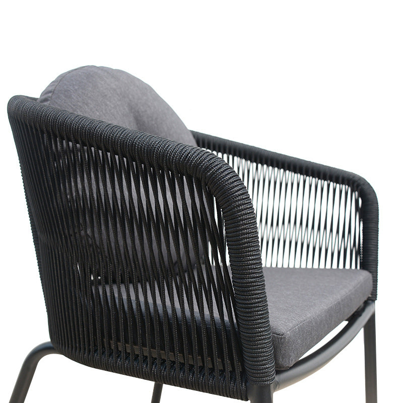 Bohemian 1/4/5 Pieces Dining Set Stone Dining Table Set for Outdoor