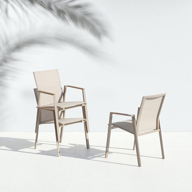 Bohemian 1/4/5/7 Pieces Dining Set Stone Dining Table Set for Outdoor