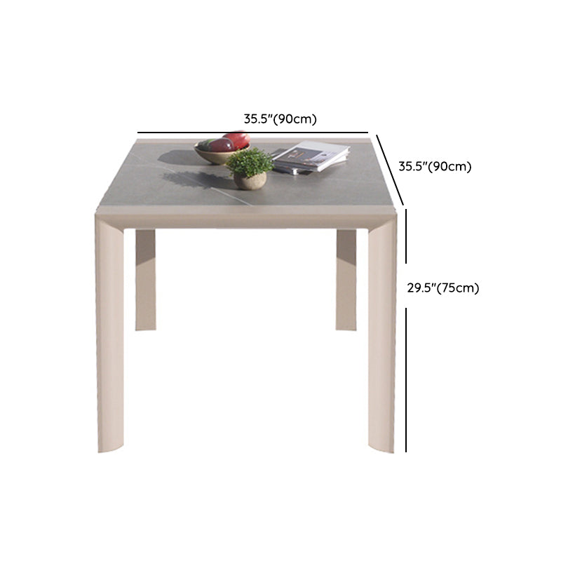 Bohemian 1/4/5/7 Pieces Dining Set Stone Dining Table Set for Outdoor