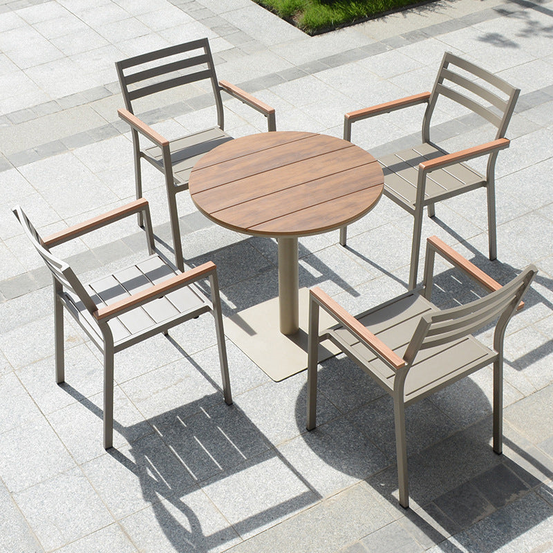 Modern Dining Table Set 1/4/5/7 Pieces Dining Table for Patio