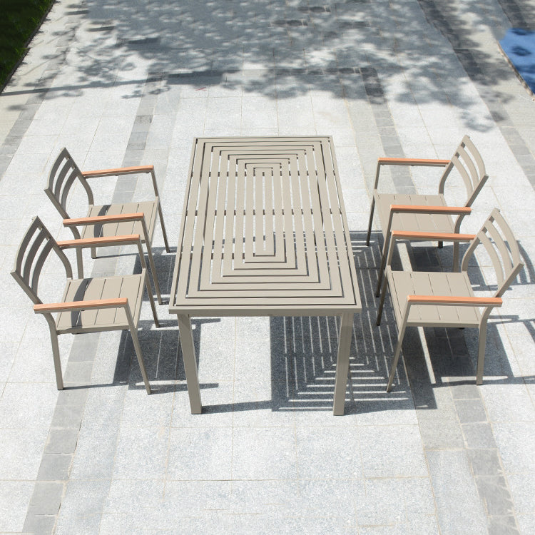 Modern Dining Table Set 1/4/5/7 Pieces Dining Table for Patio