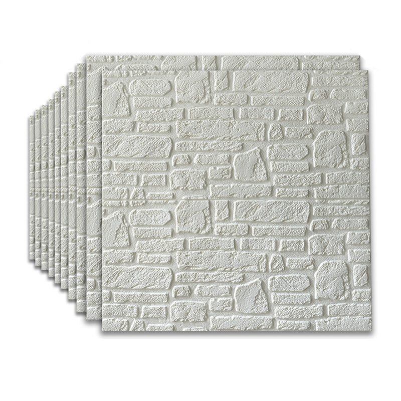 3D Artificial Stone Panel Wall Industrial Style Home Living Room Wall Panel (10-pack)