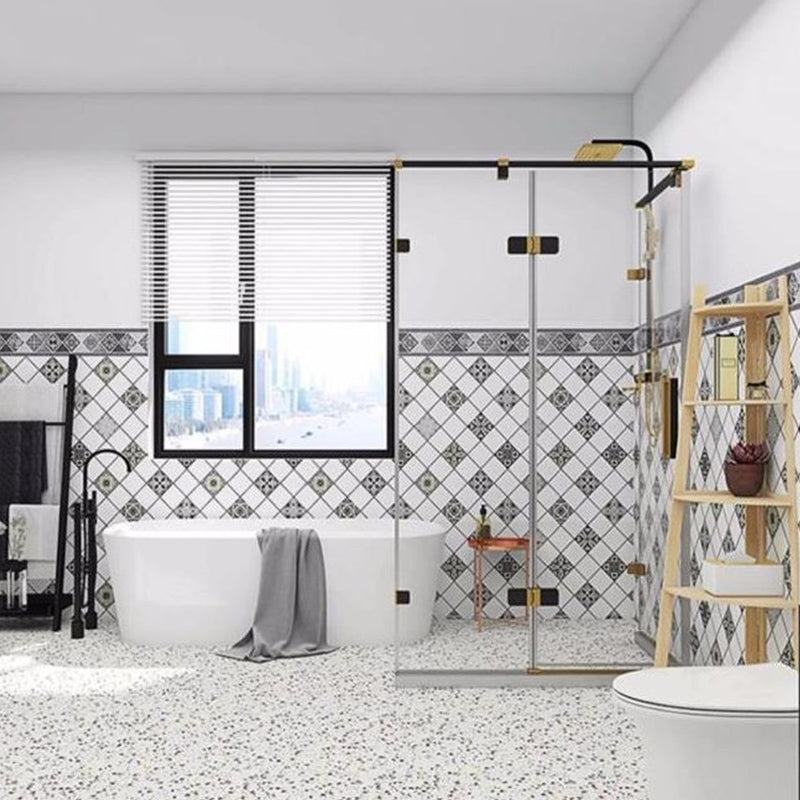 Rectangular Peel & Stick Tile PVC Single Tile for Kitchen and Bathroom