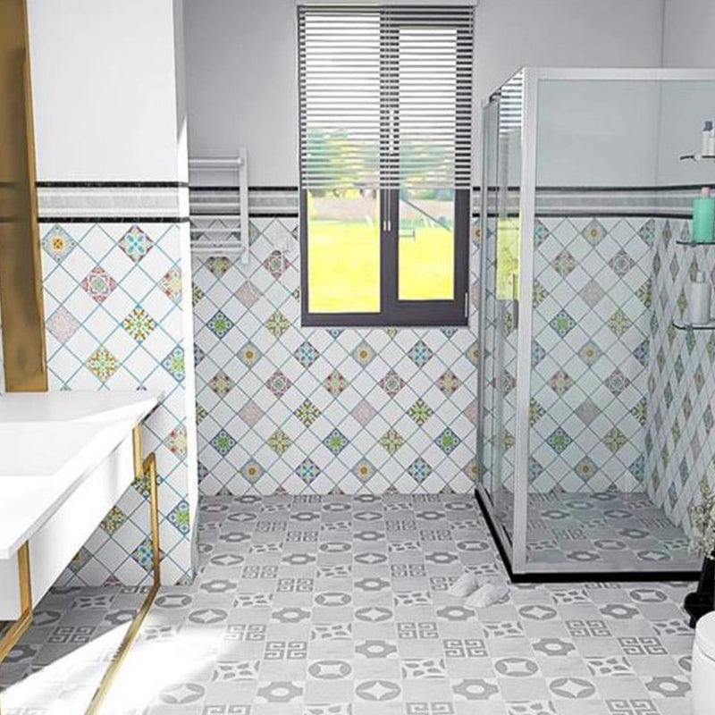 Rectangular Peel & Stick Tile PVC Single Tile for Kitchen and Bathroom