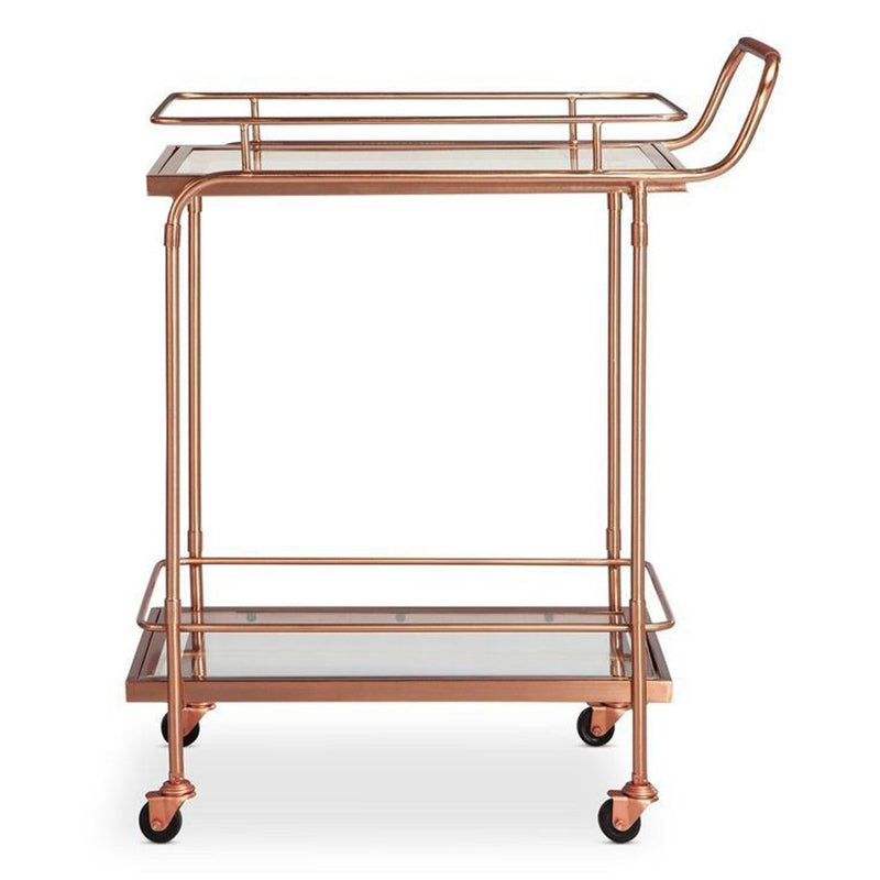 34.65" High Modern Style Prep Table Rolling Metal Prep Table for Kitchen