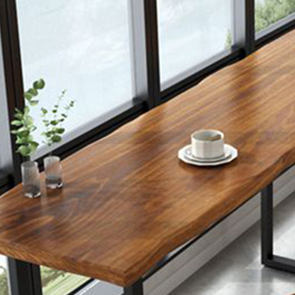 Solid Wood Bar Table Set Industrial Rectangle 1/2/5 Pieces Pub Table Set