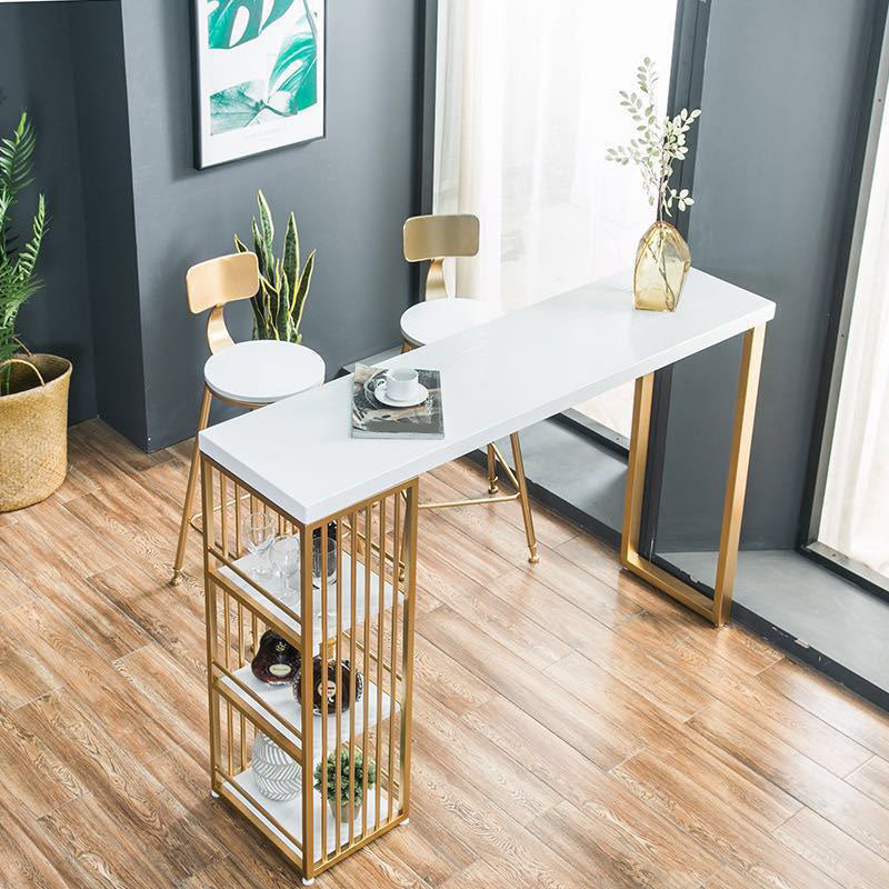 Rectangular Bar Stool and Table Set 1/2/3 Pieces Bar Table Set