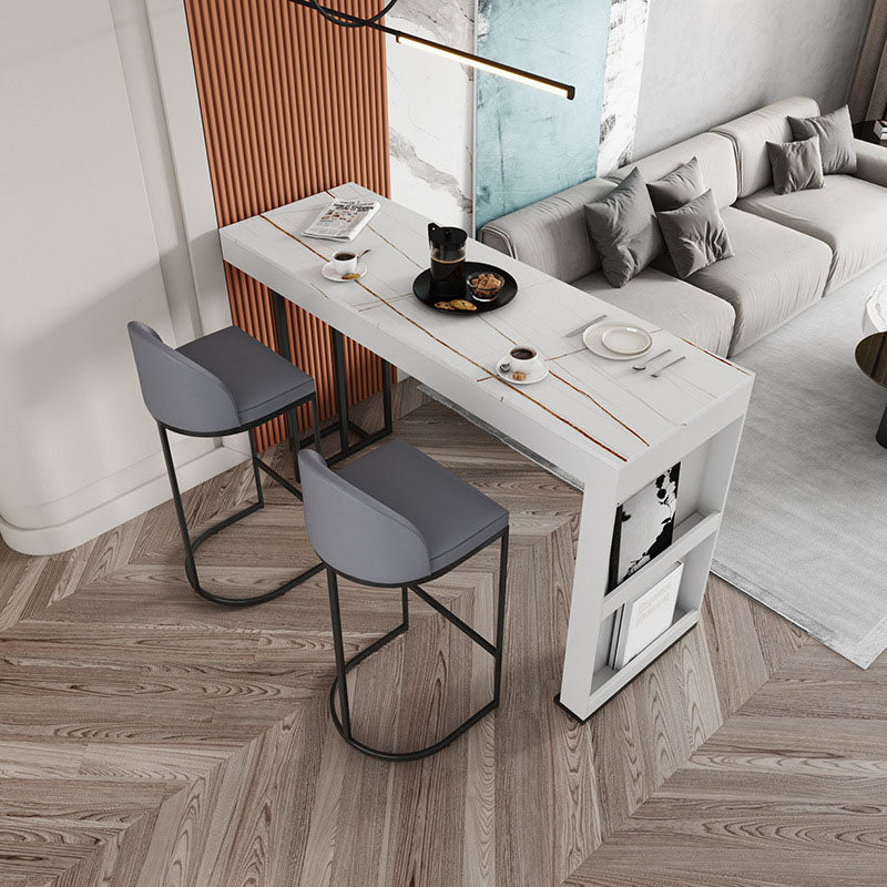 Contemporary Bar Stool and Table Set 1/2/3 Pieces Pub Table Set