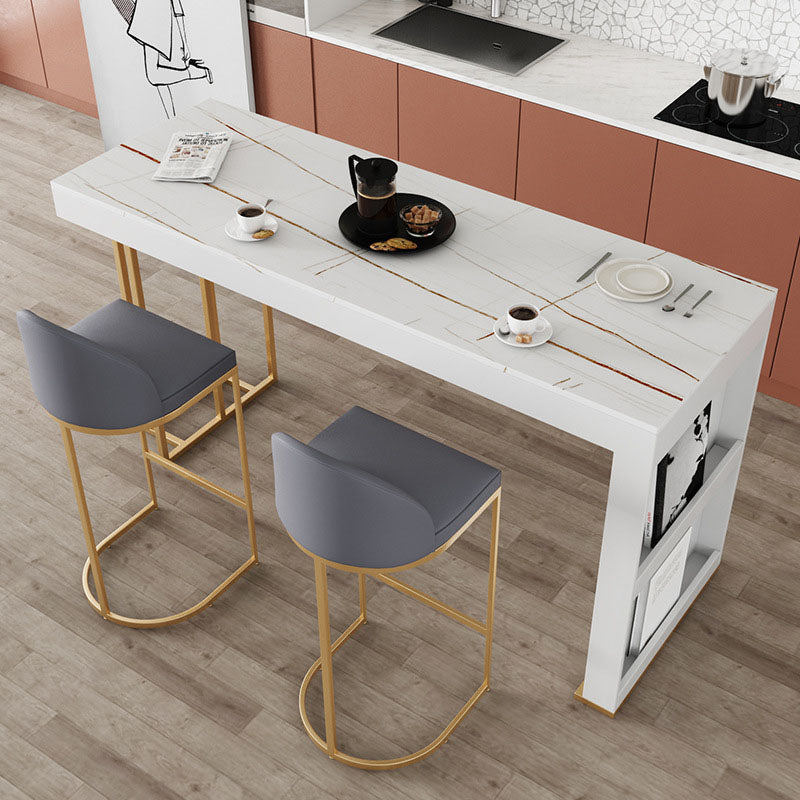 Contemporary Bar Stool and Table Set 1/2/3 Pieces Pub Table Set