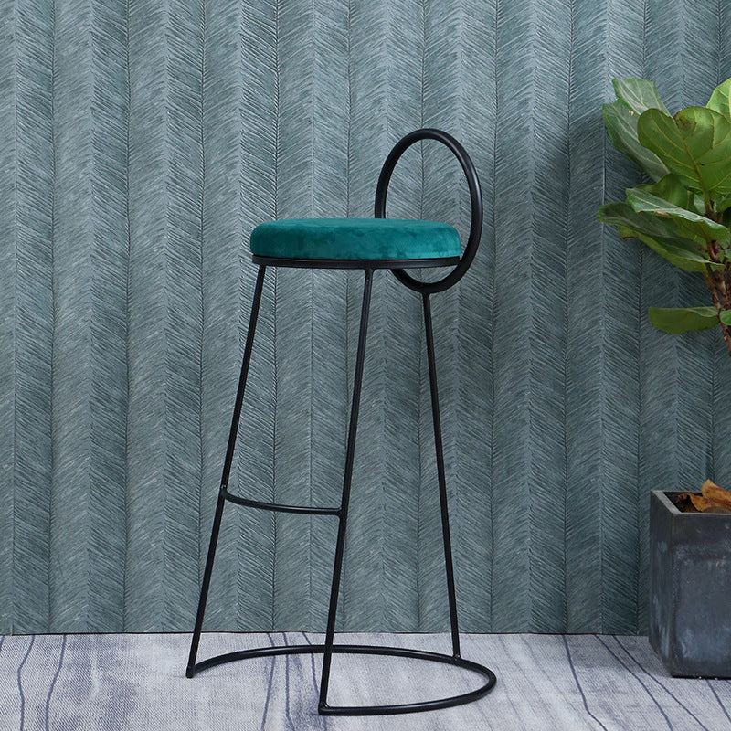 Modern 1/3 Pieces Bar Table Set Rectangle Wood Counter Table with High Stools for Cafe