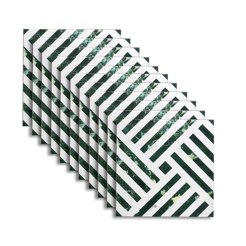 Square 11.81"x11.81" Ceramic Tile Spanish/Moroccan Singular Tile