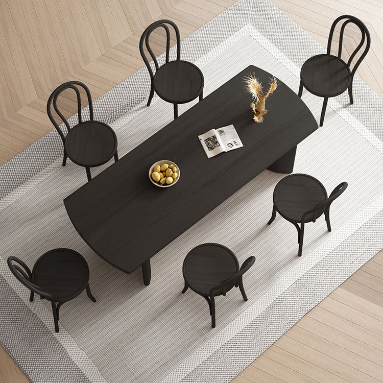 Traditional 1/2/3/4/5/7 Pieces Dining Set Rectangle Wood Dining Table for Dining Room