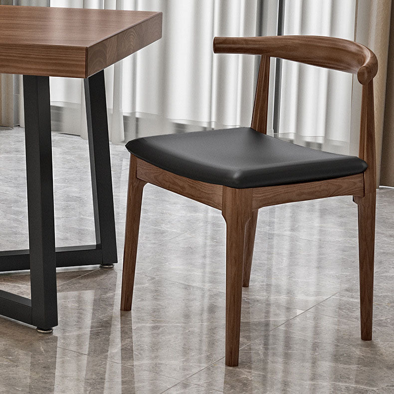 Industrial Brown Dining Table Set 1/5 Pieces Solid Wood Dinette Set for Home