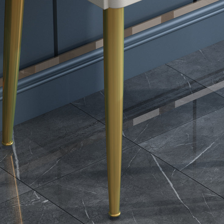 Luxurious White/Blue Vanity Bedroom Make-up Vanity 2-Piece Set