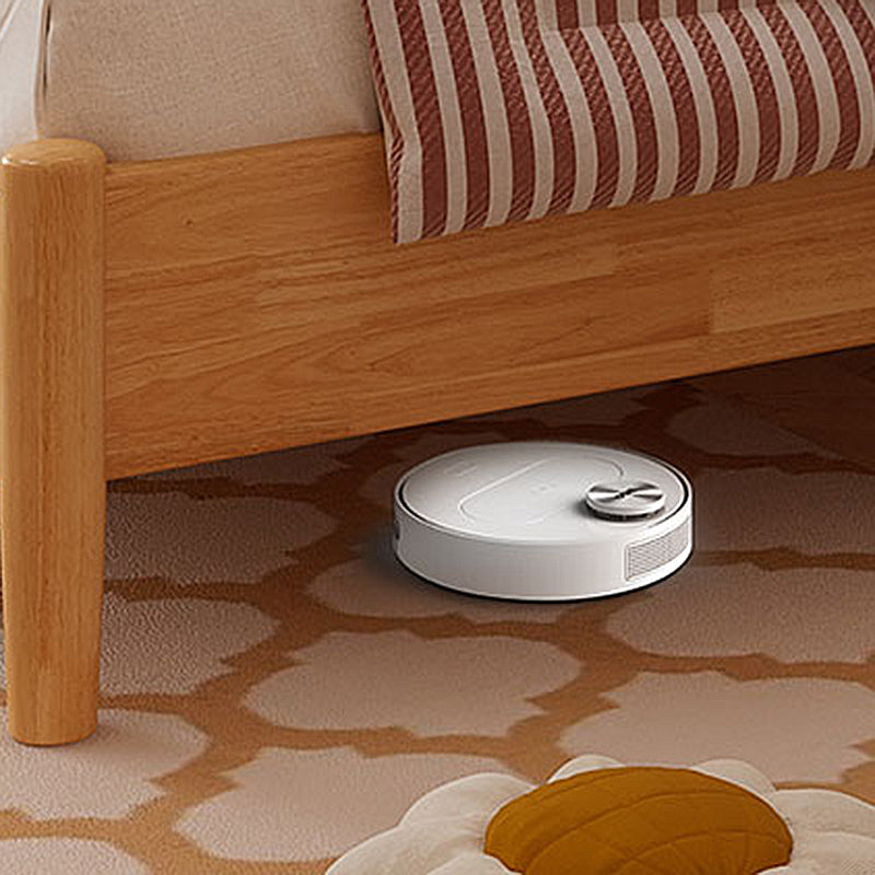 Rattan and Rubberwood Panel Bed Natural Tropical Standard Bed Rectangular