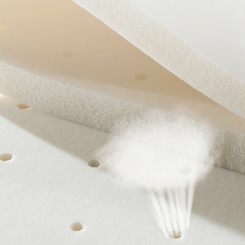 Modern Sofa Bed in Beige 32.5" Wide Microfiber Sofa Bed with Pillow Back