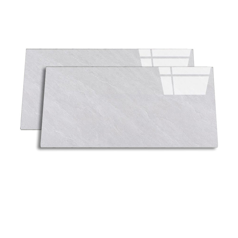 Retangular Ceramic 29.53"x59.06" Tile Glazed Singular Tile for Floor (2-Pack)