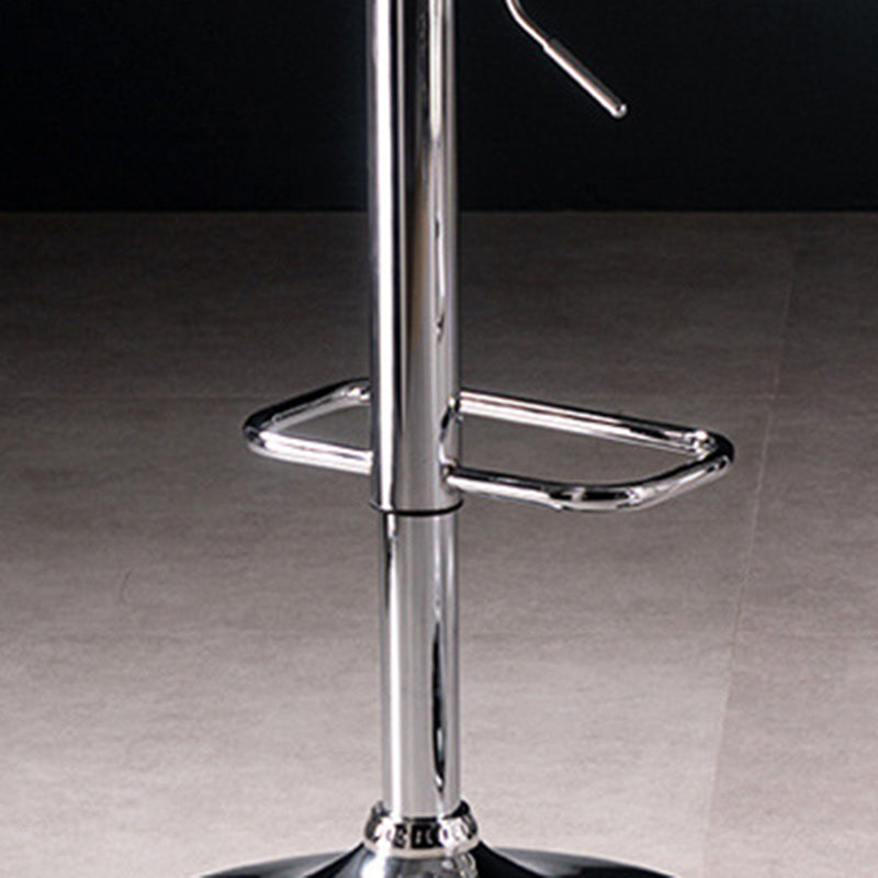 Contemporary Plastic Counter Height Stools Adjustable Height Bar Stool