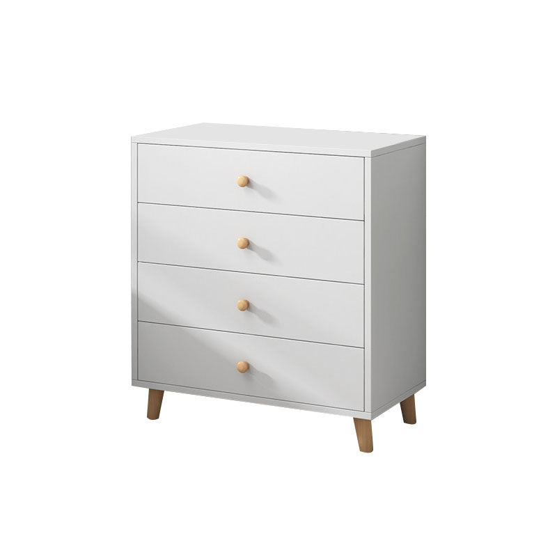 Contemporary Bedroom Chest Wooden Storage Chest with Drawers