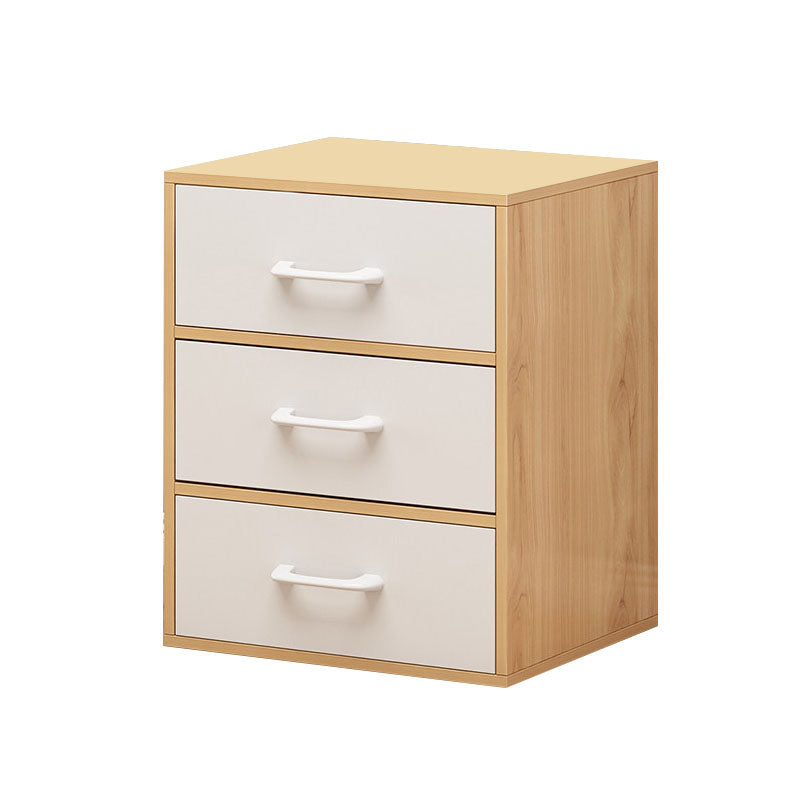 Contemporary Bedroom Chest Wooden Storage Chest with Drawers