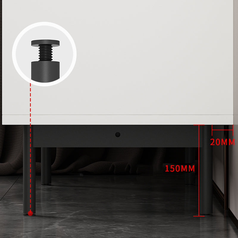 13.65-inch W Modern Storage Chest Dresser Manufactured Wood Storage Chest