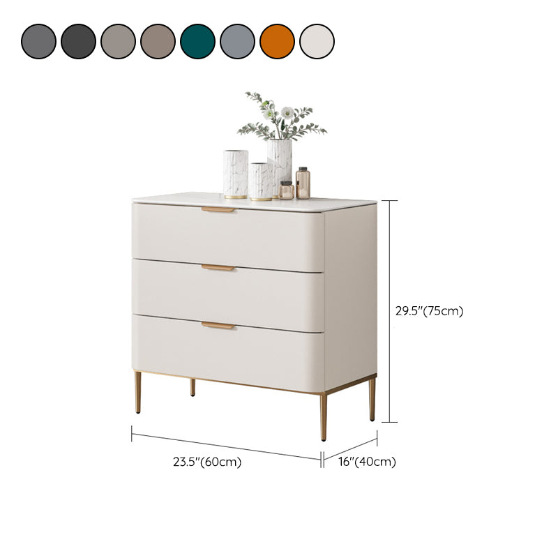 Glam Chest Engineered Wood Bedroom Storage Chest with Drawers