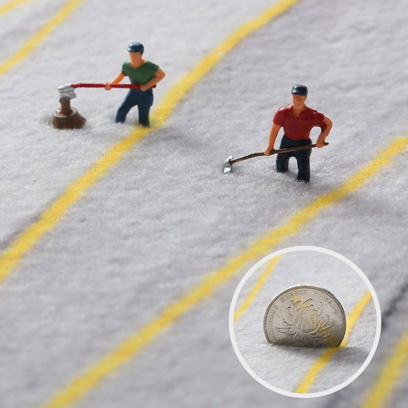 Dark Green Graphic Rug Polyester Modern Rug Stain Resistant Rug for Home Decor