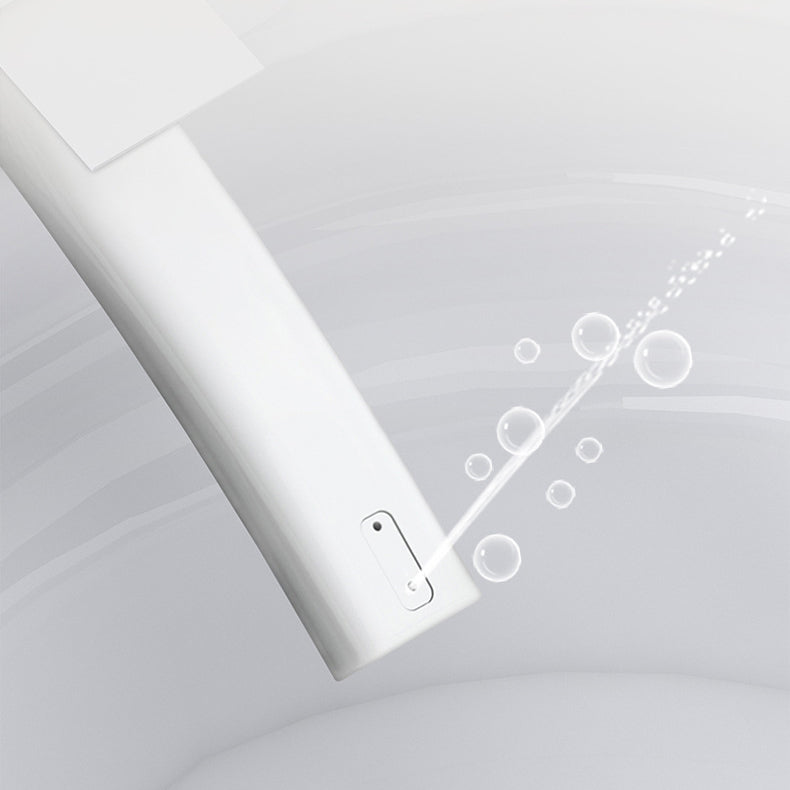 Modern Heated Seat Flush Toilet Floor Mount White Toilet Bowl with Toilet Seat