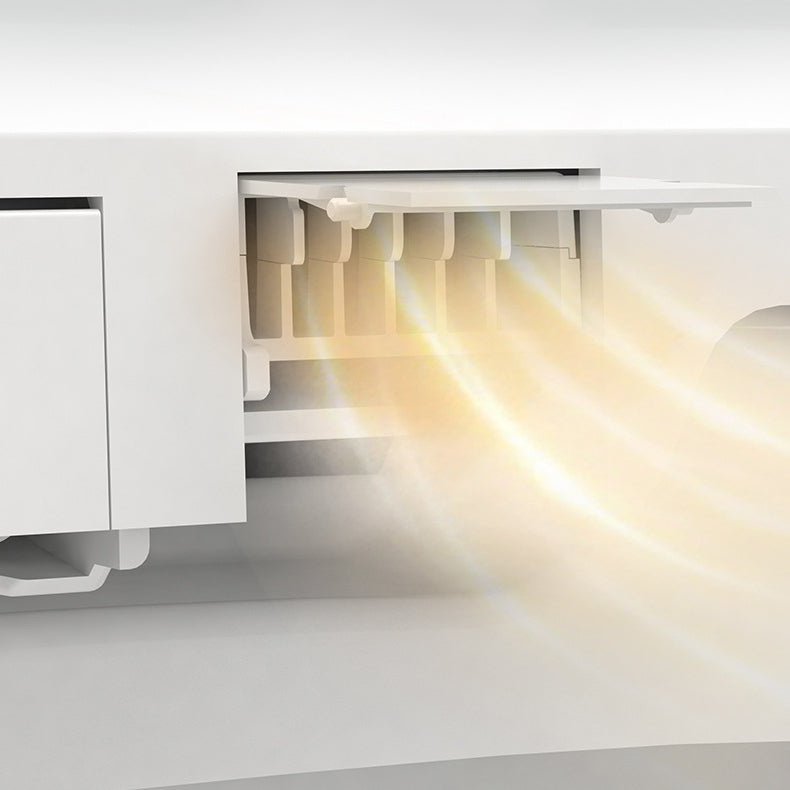 Modern Heated Seat Flush Toilet Floor Mount White Toilet Bowl with Toilet Seat