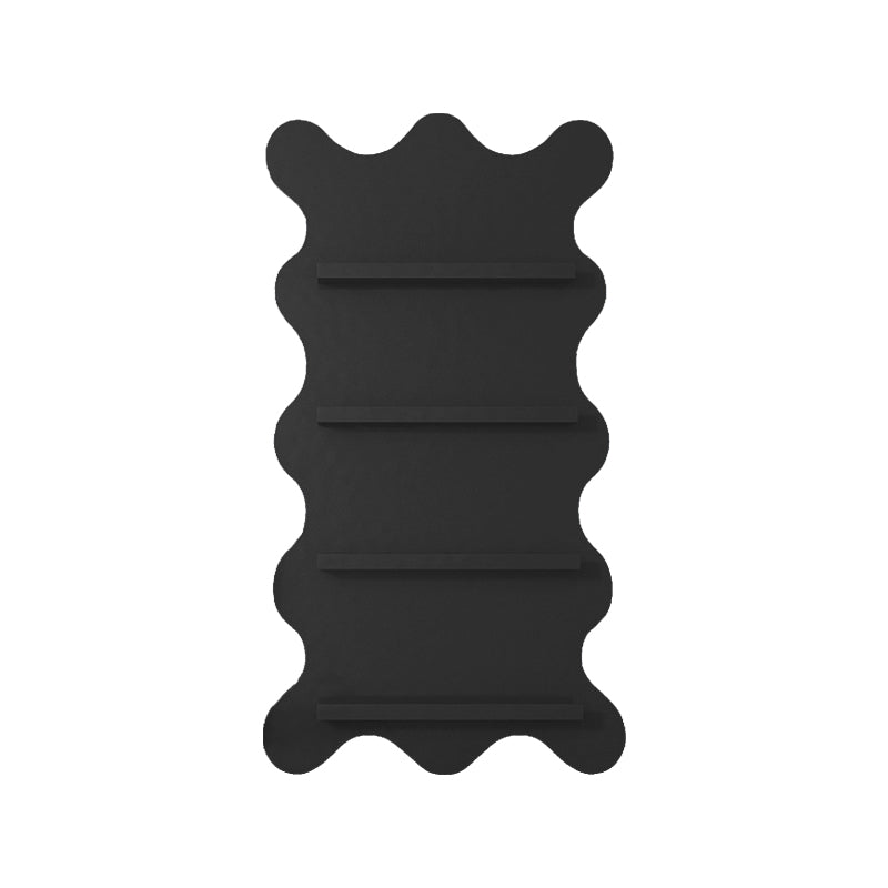 Urban Etagere Metal Bookshelf Closed Back Vertical Bookcase for Living Room