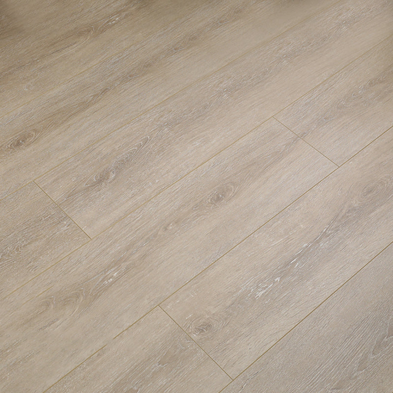 Modern 12mm Natural Solid Wood Laminate Flooring, Click-Lock, Waterproof