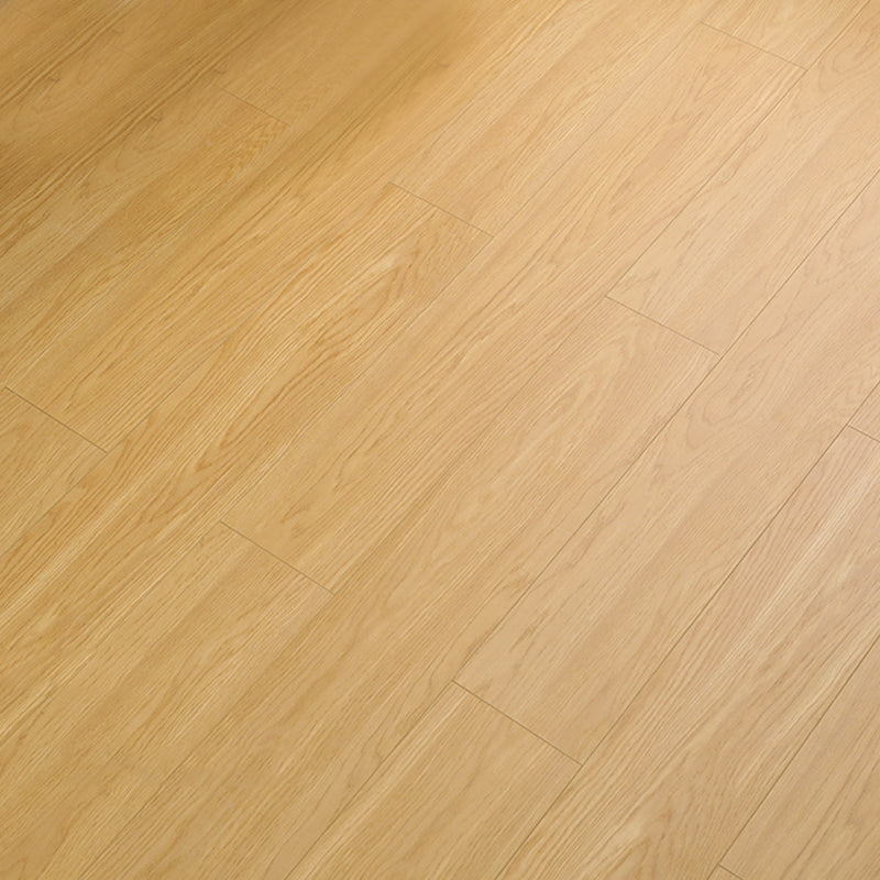 Modern 12mm Natural Solid Wood Laminate Flooring, Click-Lock, Waterproof