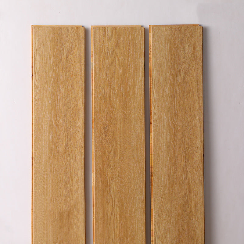 Modern 12mm Natural Solid Wood Laminate Flooring, Click-Lock, Waterproof