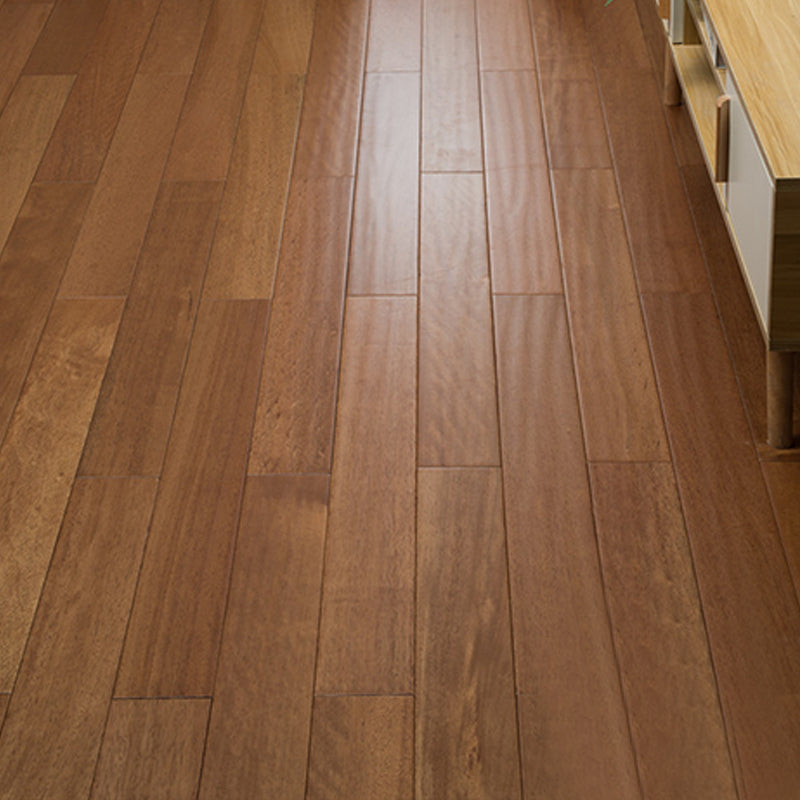 Modern Natural Solid Wood Laminate Flooring Click-Lock Waterproof