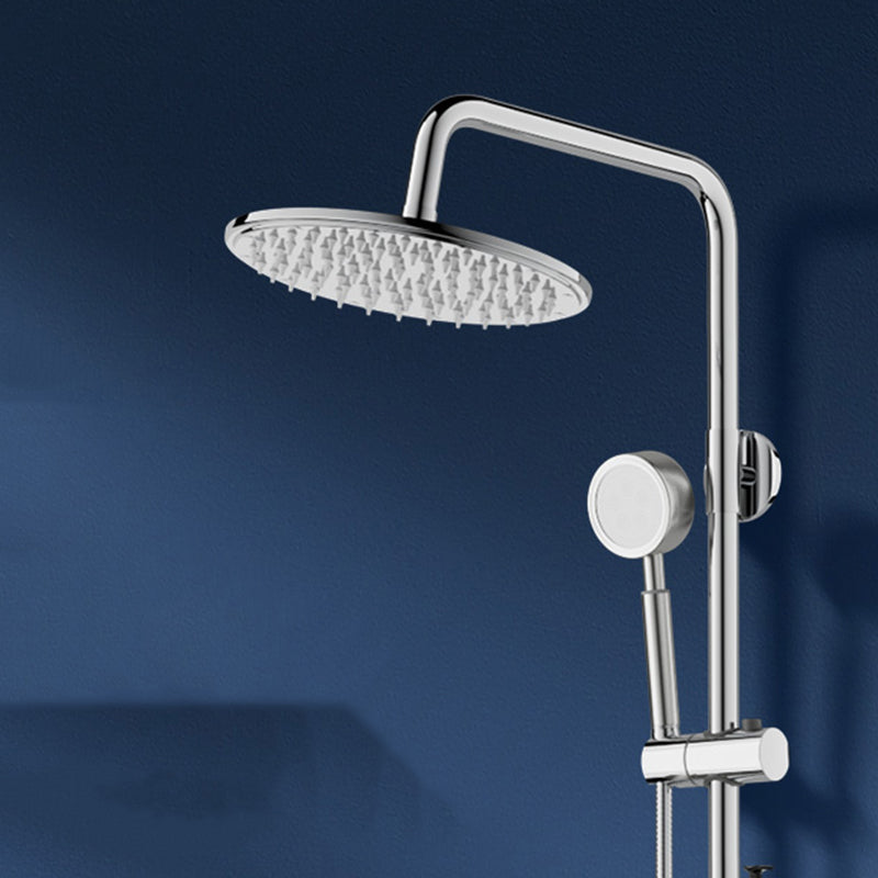 Modern Shower System Handle Lever Wall Mounted Copper Shower System