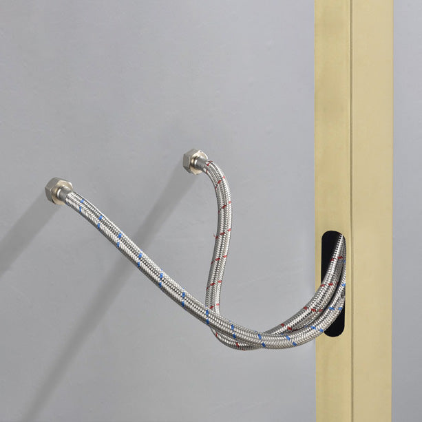 Modern Freestanding Tub Filler Trim Copper Floor Mounted Freestanding Bathtub Faucet