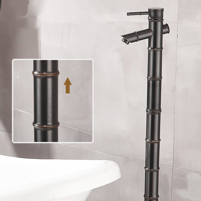 Modern Freestanding Bathtub Faucet Brass Floor Mount Free Standing Tub Filler Faucet