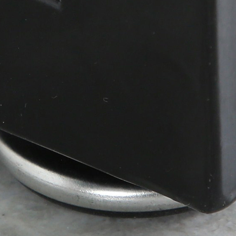 Stone Top Table Industrial Style Bistro Pub Table with Metal Base